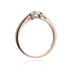 Inel Aur 14K W320 Diamant 0.04ct - Imagine 7