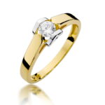 Inel Aur 14k cu Diamant 0.30 ct