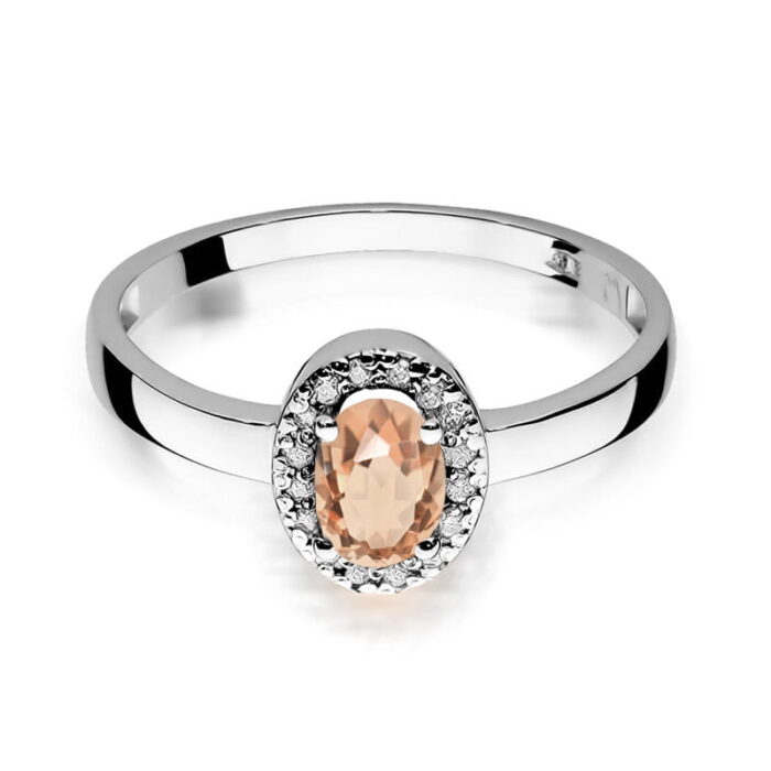 Inel Aur 14K W330 Morganit 0.40ct - Imagine 10
