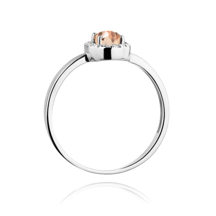 Inel Aur 14K W330 Morganit 0.40ct - Imagine 11