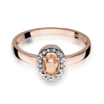 Inel Aur 14K W330 Morganit 0.40ct - Imagine 6