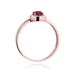 Inel Aur 14k cu Rubin 0.60 ct - Imagine 10