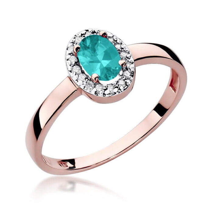 Inel Aur 14K cu Smarald 0.40 ct - Imagine 7