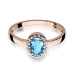 Inel Aur 14K W330 Topaz 0.50ct - Imagine 6