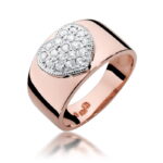 Inel Aur 14K cu Diamant 0.26 ct - Imagine 9