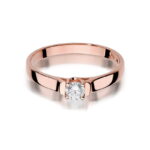 Inel Aur 14K cu Diamant 0.18 ct - Imagine 9