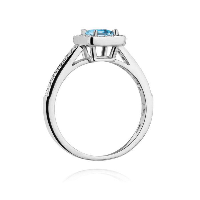 Inel Aur 14K W403 Topaz 0.65ct - Imagine 11