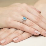 Inel Aur 14K W403 Topaz 0.65ct - Imagine 12