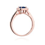 Inel Aur 14k cu Safir 0.60 ct - Imagine 10