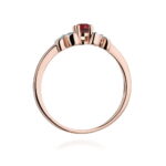 Inel Aur 14k cu Rubin 0.15 ct - Imagine 10