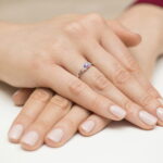 Inel Aur 14K cu Tanzanit 0.15 ct - Imagine 12