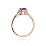 Inel Aur 14K W422 Ametist 0.50ct - Imagine 7