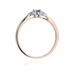 Inel Aur 14K cu Tanzanit 0.15 ct - Imagine 10