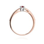 Inel Aur 14k cu Rubin 0.15 ct - Imagine 11