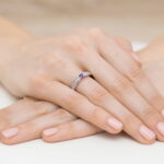 Inel Aur 14K cu Tanzanit 0.15 ct - Imagine 10