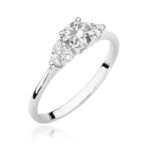 Inel Aur 14K W451 Safir Alb 0.60ct - Imagine 13
