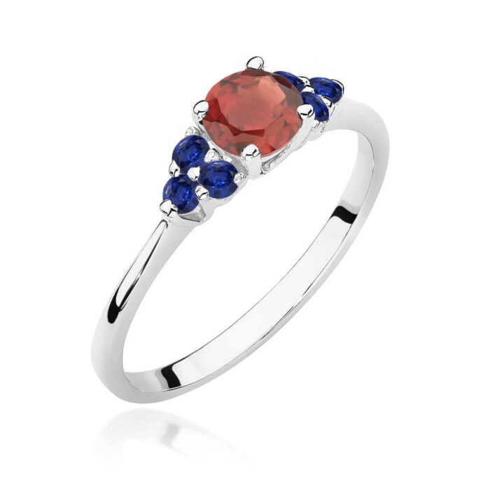 Inel Aur 14K W451 Granat 0.60ct - Imagine 9