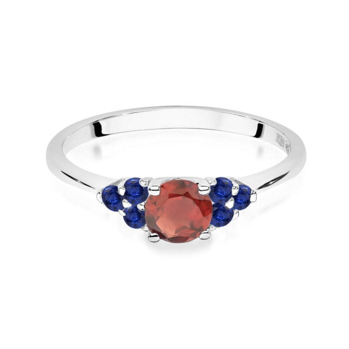 Inel Aur 14K W451 Granat 0.60ct - Imagine 10
