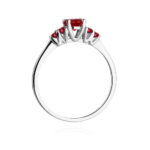 Inel Aur 14K W451 Rubin 0.60ct - Imagine 11