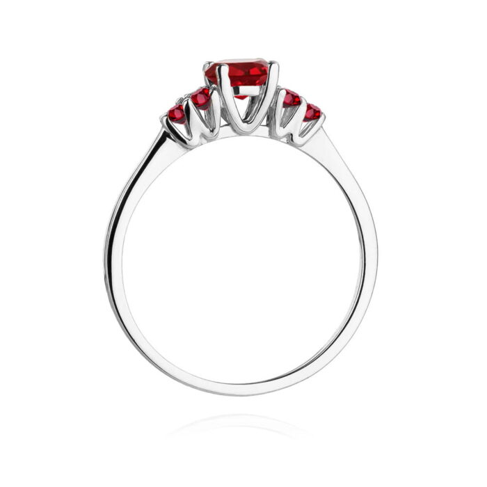 Inel Aur 14K W451 Rubin 0.60ct - Imagine 11