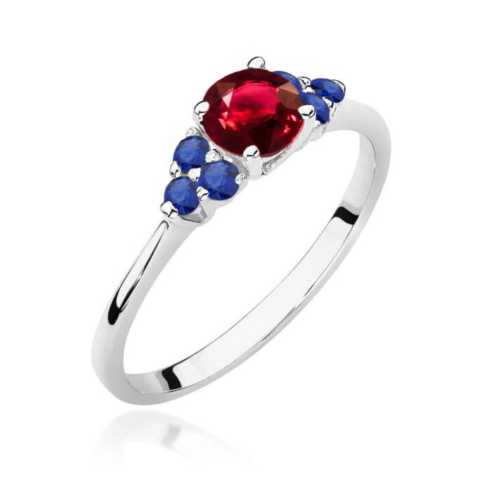 Inel Aur 14K W451 Rubin 0.60ct - Imagine 9