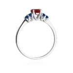 Inel Aur 14K W451 Rubin 0.60ct - Imagine 11