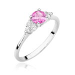 Inel Aur 14K W451 Topaz Roz 0.60ct - Imagine 9