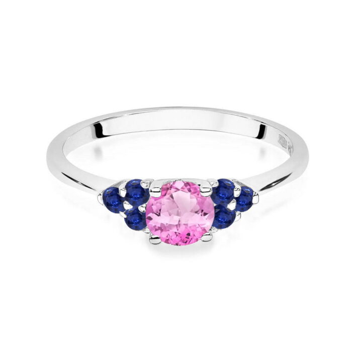 Inel Aur 14K W451 Topaz Roz 0.60ct - Imagine 10