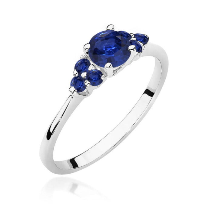 Inel Aur 14K W451 Safir 0.50ct - Imagine 9