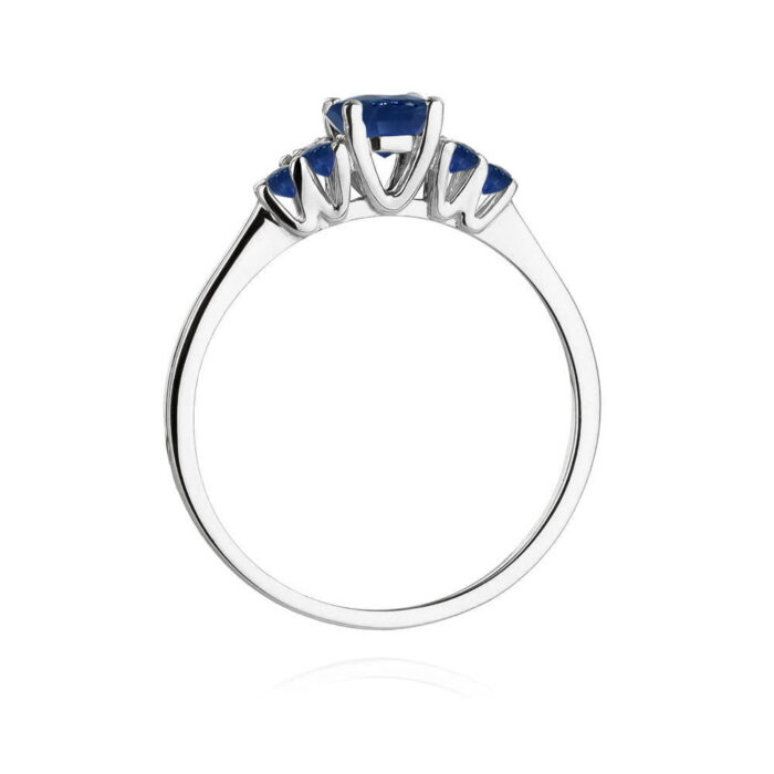 Inel Aur 14K W451 Safir 0.50ct - Imagine 11