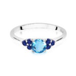 Inel Aur 14K W451 Topaz 0.50ct - Imagine 10