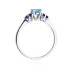Inel Aur 14K W451 Topaz 0.50ct - Imagine 11
