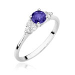 Inel Aur 14k cu Tanzanit 0.50 ct - Imagine 5