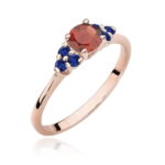Inel Aur 14K W451 Granat 0.60ct - Imagine 5