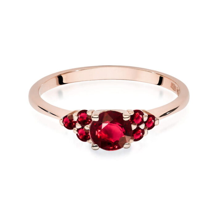 Inel Aur 14K W451 Rubin 0.60ct - Imagine 6