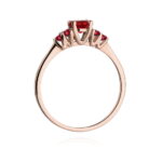 Inel Aur 14K W451 Rubin 0.60ct - Imagine 7