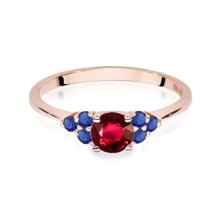 Inel Aur 14K W451 Rubin 0.60ct - Imagine 6
