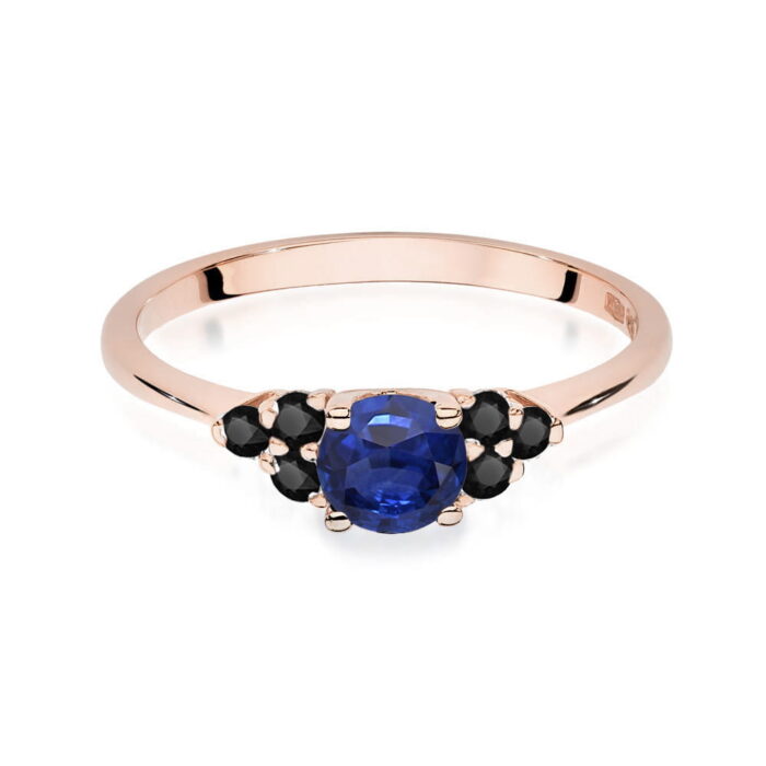 Inel Aur 14K W451 Safir 0.50ct - Imagine 6