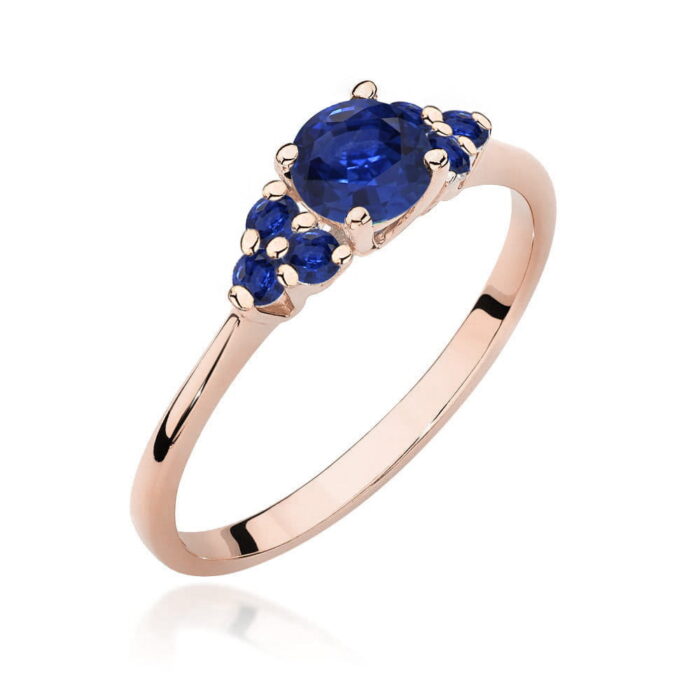 Inel Aur 14K W451 Safir 0.50ct - Imagine 5