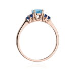 Inel Aur 14K W451 Topaz 0.50ct - Imagine 7