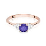 Inel Aur 14k cu Tanzanit 0.50 ct - Imagine 10