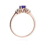 Inel Aur 14k cu Tanzanit 0.50 ct - Imagine 11
