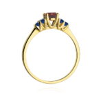Inel Aur 14K W451 Granat 0.60ct - Imagine 3