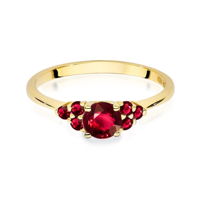 Inel Aur 14K W451 Rubin 0.60ct - Imagine 2