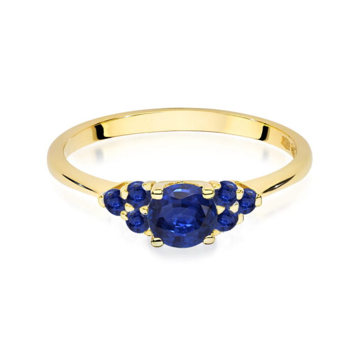Inel Aur 14K W451 Safir 0.50ct - Imagine 2