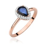 Inel Aur 14k cu Safir 0.60 ct - Imagine 8