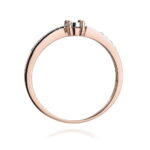 Inel Aur 14K cu Diamant 0.07 ct - Imagine 10