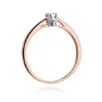 Inel Aur 14K cu Diamant 0.03 ct - Imagine 10
