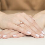 Inel Aur 14k cu Diamant 0.08 ct - Imagine 11
