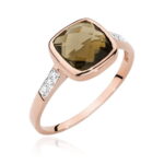 Inel Aur 14K cu Cuart Fumuriu 2.00 ct - Imagine 10